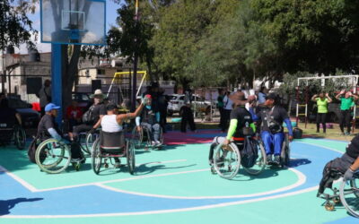 Rescatan en Ecatepec deportivo para personas con discapacidad