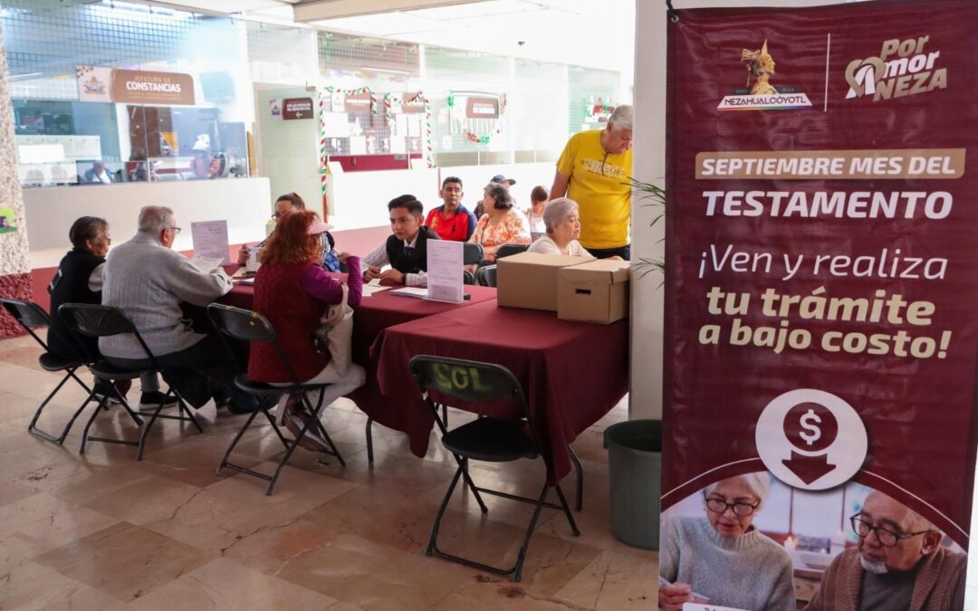 Campaña testamentos a bajo costo por el Mes del Testamento