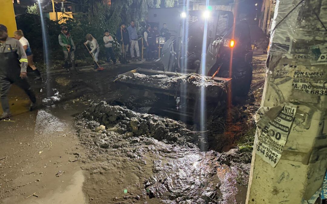 Despliega Ecatepec Operativo Tormenta ante la lluvia