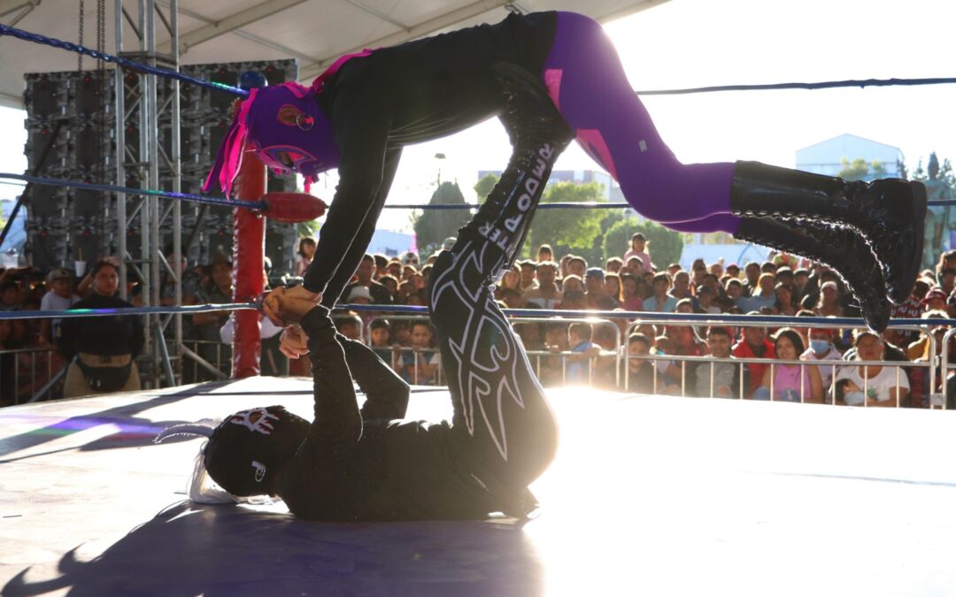 Gobierno de Neza conmemora la historia de la lucha libre con la Expo Lucha Libre Neza 2026