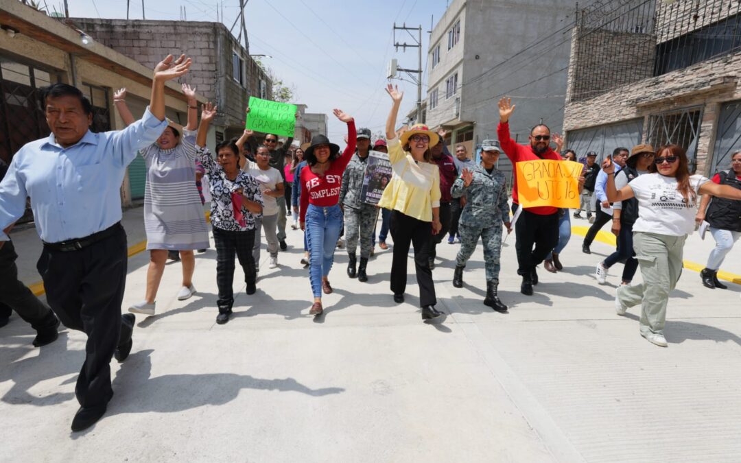 Ecatepec transforma su imagen urbana; vialidades en mal estado o de terracería van quedando atrás 
