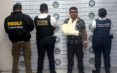 Detienen en Neza a sujeto por presunta tentativa de homicidio contra elementos de la corporación