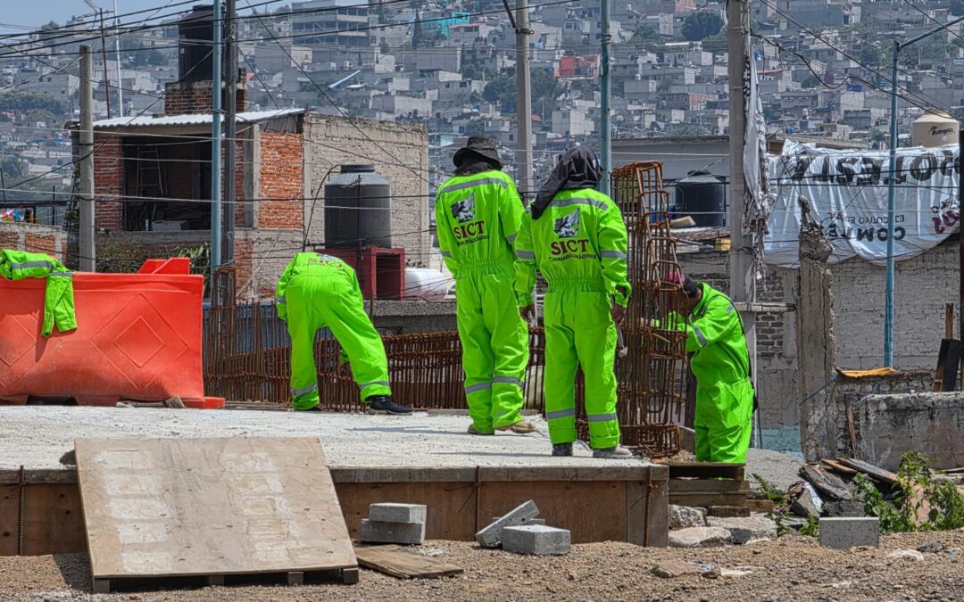 Avanza reconstrucción del Puente San Lorenzo, entre Chimalhuacán y Neza