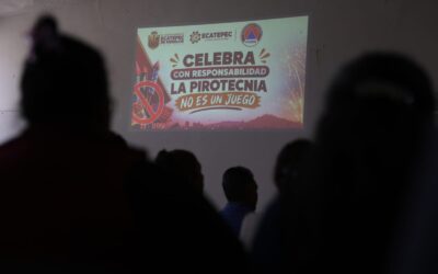 Ecatepec anuncia prohibición de la quema de “toritos” pirotécnicos debido a su riesgo