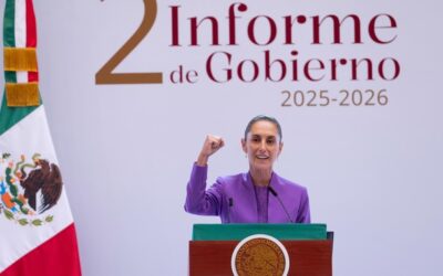 Vamos mejor y tenemos rumbo, ese rumbo lo marca el pueblo: CSP; 2° Informe de Gobierno