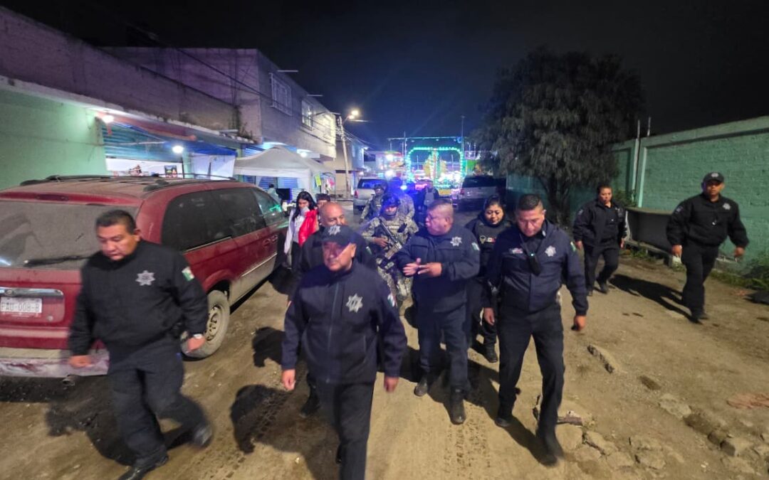 Refuerzan vigilancia en zona limítrofe de Ecatepec, Acolman y Atenco