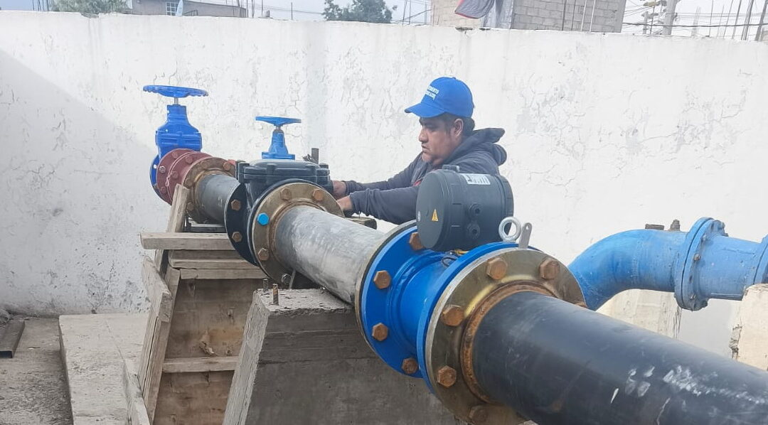 Pozo Colosio 1, beneficiará a 30 mil habitantes de Ecatepec; avanza construcción