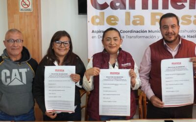 Carmen de la Rosa confía en ganar encuesta de Morena en Neza
