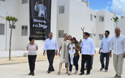 Entrega de Viviendas para el Bienestar y liquidación de créditos impagables en Umán, Yucatán