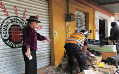 Aplican en Santa María Tulpetlac operativo Rastrillo Social para retiro de objetos que obstruían el libre tránsito