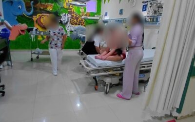 Policía ecatepense apoya en traslado de personas intoxicadas a hospital