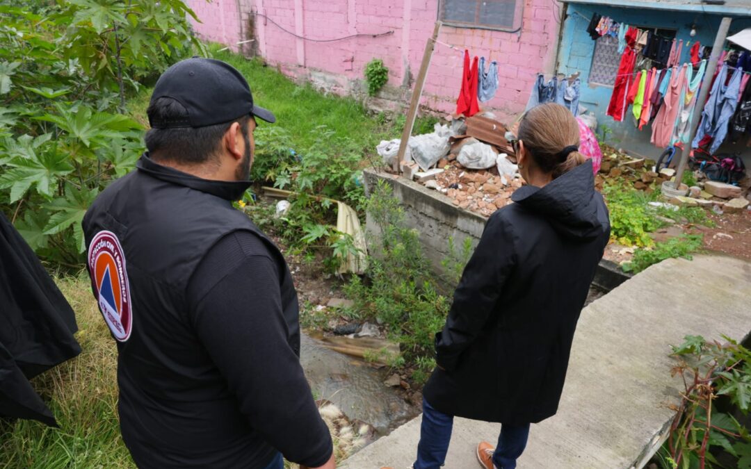Ecatepec notifica a vecinos evitar descargas de aguas negras en barrancas o serán sancionados