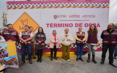 Vecinas y vecinos de la Unidad Floresta, en La Paz reciben obra