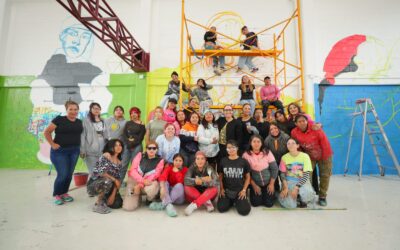 Ecatepec impulsa programa de arte urbano en el nuevo Centro LIBRE de Ecatepec