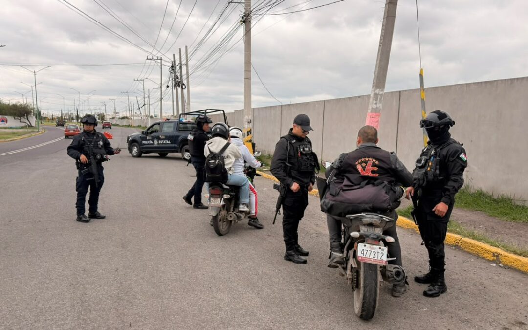Policía de Ecatepec, Sedena, GN y Policía Estatal realizan operativo para prevenir delitos de alto impacto