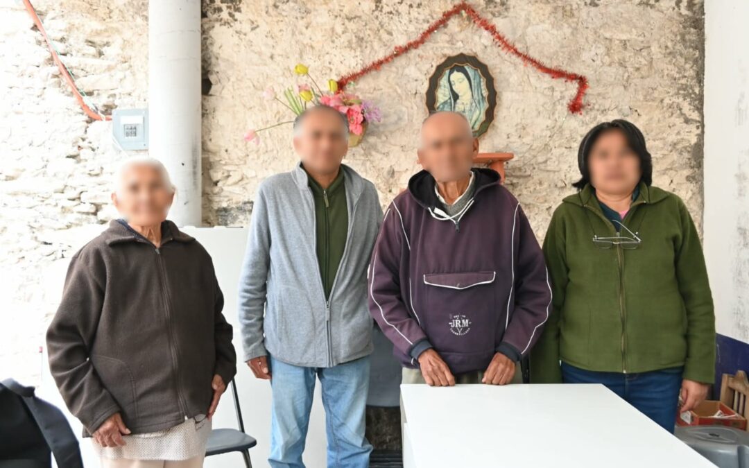 Seguridad Ciudadana de Neza reintegran a un adulto mayor con su familia